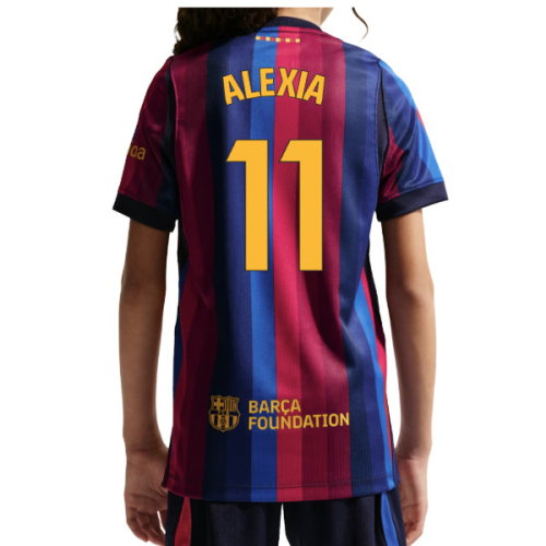 2026-2027 Barcelona Home Shirt (Kids) (Alexia 11)