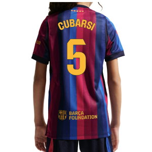 2026-2027 Barcelona Home Shirt (Kids) (Cubarsi 5)