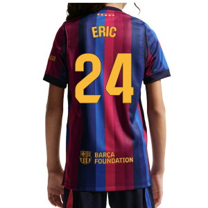 2026-2027 Barcelona Home Shirt (Kids) (Eric 24)