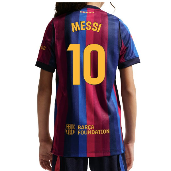 2026-2027 Barcelona Home Shirt (Kids) (Messi 10)