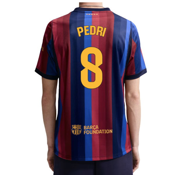 2026-2027 Barcelona Home Shirt (Pedri 8)