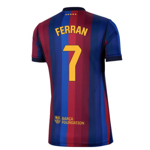 2026-2027 Barcelona Home Shirt (Womens) (Ferran 7)