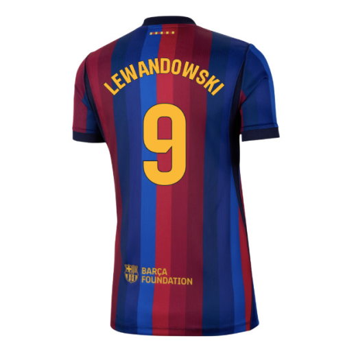 2026-2027 Barcelona Home Shirt (Womens) (Lewandowski 9)
