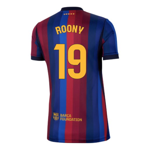 2026-2027 Barcelona Home Shirt (Womens) (Roony 19)