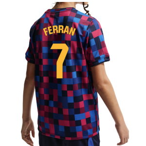 2026-2027 Barcelona Pre Match Shirt (Kids) (Ferran 7)