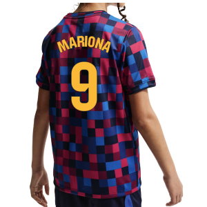 2026-2027 Barcelona Pre Match Shirt (Kids) (Mariona 9)