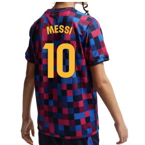 2026-2027 Barcelona Pre Match Shirt (Kids) (Messi 10)