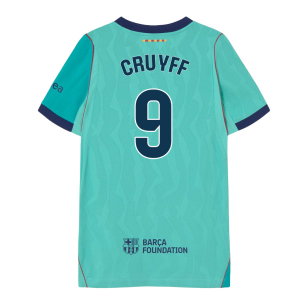 2026-2027 Barcelona Third Shirt (Kids) (Cruyff 9)