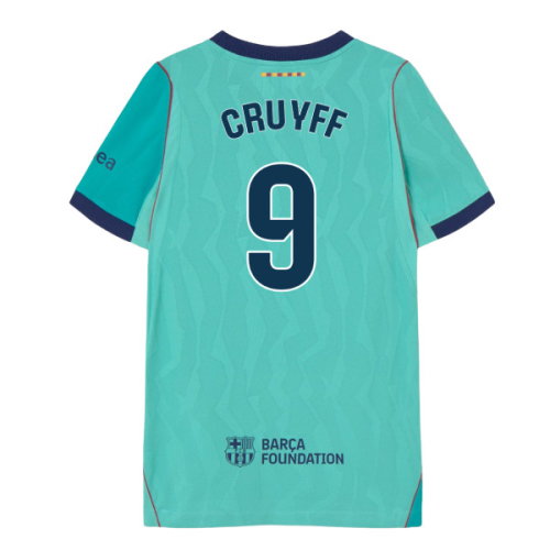 2026-2027 Barcelona Third Shirt (Kids) (Cruyff 9)