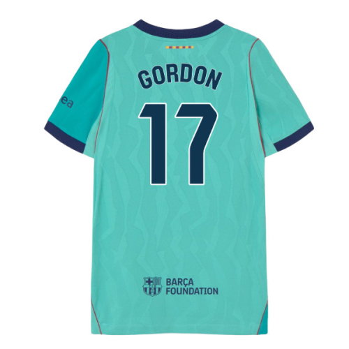 2026-2027 Barcelona Third Shirt (Kids) (Gordon 17)