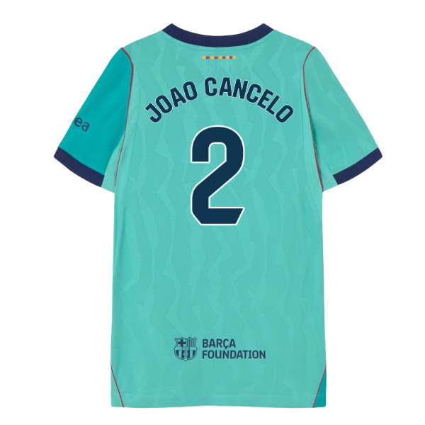 2026-2027 Barcelona Third Shirt (Kids) (Joao Cancelo 2)