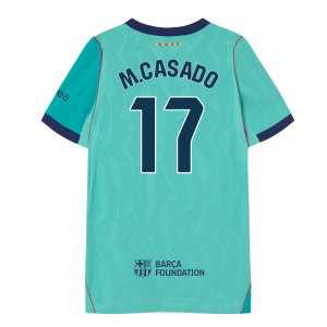 2026-2027 Barcelona Third Shirt (Kids) (M.Casado 17)