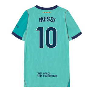 2026-2027 Barcelona Third Shirt (Kids) (Messi 10)