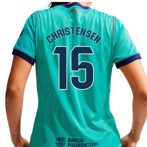 2026-2027 Barcelona Third Shirt (Womens) (Christensen 15)