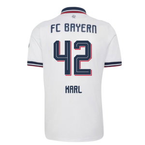2026-2027 Bayern Munich Away Shirt (Karl 42)