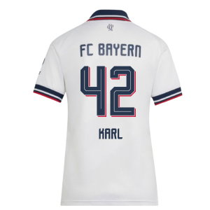 2026-2027 Bayern Munich Away Shirt (Womens) (Karl 42)