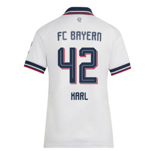2026-2027 Bayern Munich Away Shirt (Womens) (Karl 42)