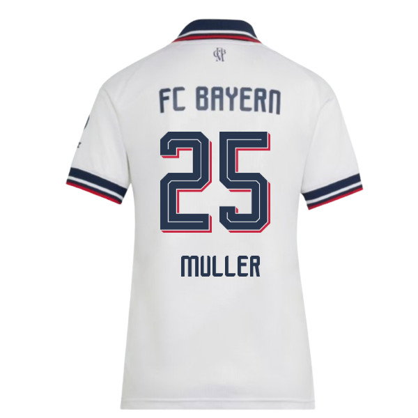 2026-2027 Bayern Munich Away Shirt (Womens) (Muller 25)