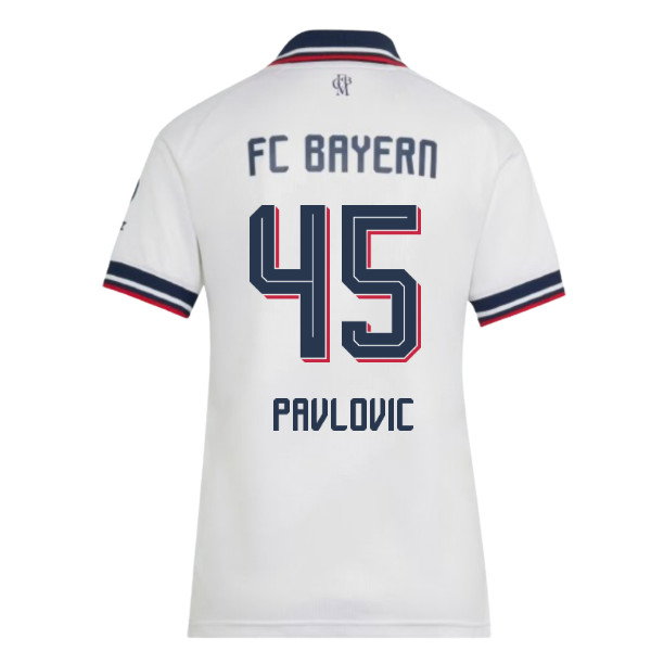 2026-2027 Bayern Munich Away Shirt (Womens) (Pavlovic 45)