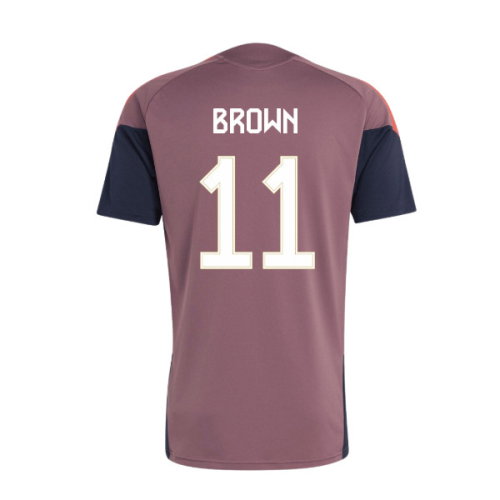 2026-2027 Bayern Munich EU Training Jersey (Shadow Fig) (Brown 11)