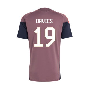 2026-2027 Bayern Munich EU Training Jersey (Shadow Fig) (Davies 19)