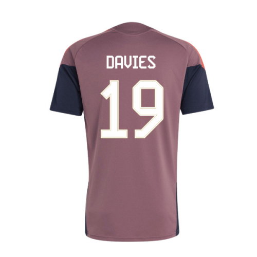 2026-2027 Bayern Munich EU Training Jersey (Shadow Fig) (Davies 19)