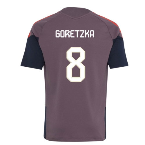 2026-2027 Bayern Munich EU Training Jersey (Shadow Fig) - Kids (Goretzka 8)