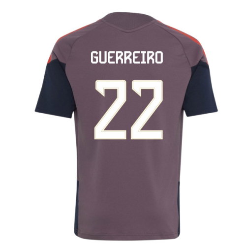 2026-2027 Bayern Munich EU Training Jersey (Shadow Fig) - Kids (Guerreiro 22)