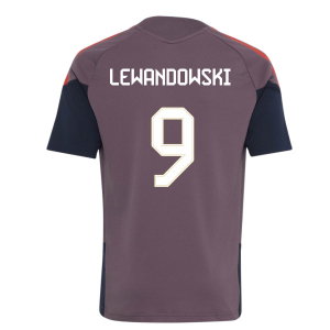 2026-2027 Bayern Munich EU Training Jersey (Shadow Fig) - Kids (Lewandowski 9)