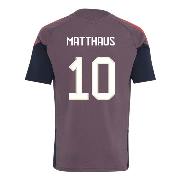 2026-2027 Bayern Munich EU Training Jersey (Shadow Fig) - Kids (Matthaus 10)