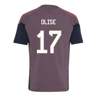 2026-2027 Bayern Munich EU Training Jersey (Shadow Fig) - Kids (Olise 17)