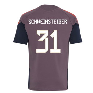2026-2027 Bayern Munich EU Training Jersey (Shadow Fig) - Kids (Schweinsteiger 31)