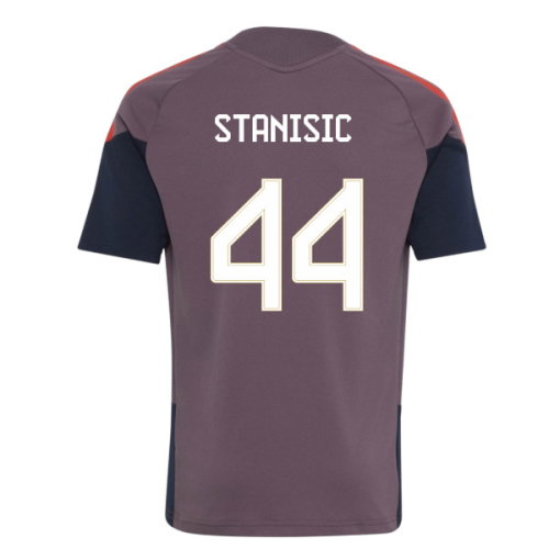 2026-2027 Bayern Munich EU Training Jersey (Shadow Fig) - Kids (Stanisic 44)