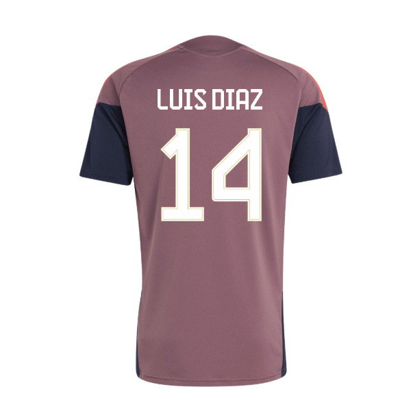 2026-2027 Bayern Munich EU Training Jersey (Shadow Fig) (Luis Diaz 14)