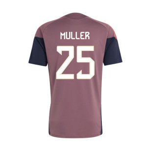 2026-2027 Bayern Munich EU Training Jersey (Shadow Fig) (Muller 25)
