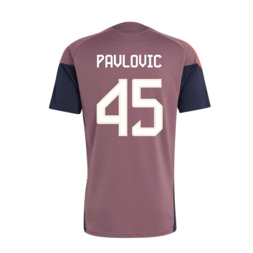 2026-2027 Bayern Munich EU Training Jersey (Shadow Fig) (Pavlovic 45)