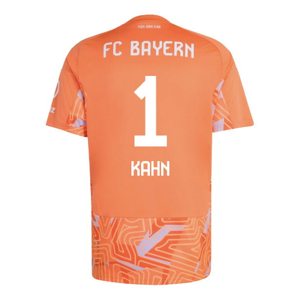 2026-2027 Bayern Munich Home Goalkeeper Shirt (Orange) (Kahn 1)