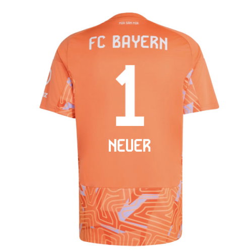 2026-2027 Bayern Munich Home Goalkeeper Shirt (Orange) (Neuer 1)