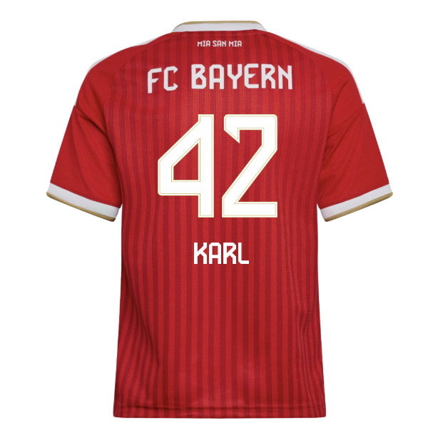 2026-2027 Bayern Munich Home Shirt (Kids) (Karl 42)