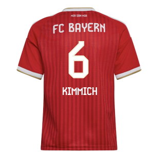 2026-2027 Bayern Munich Home Shirt (Kids) (Kimmich 6)