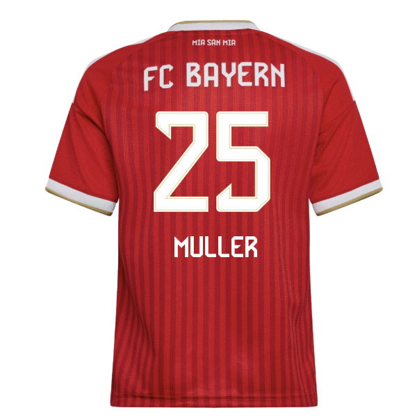 2026-2027 Bayern Munich Home Shirt (Kids) (Muller 25)
