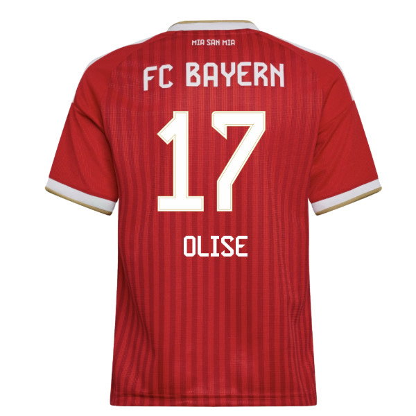 2026-2027 Bayern Munich Home Shirt (Kids) (Olise 17)