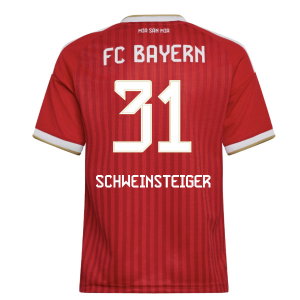 2026-2027 Bayern Munich Home Shirt (Kids) (Schweinsteiger 31)