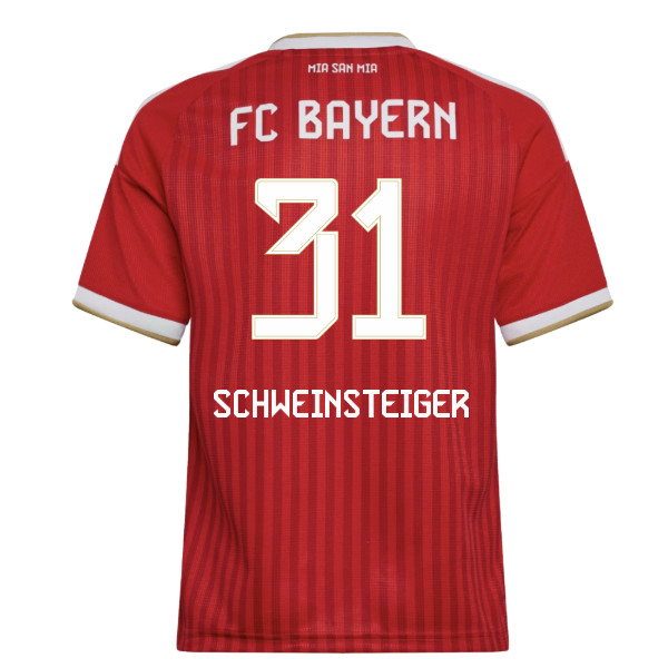 2026-2027 Bayern Munich Home Shirt (Kids) (Schweinsteiger 31)