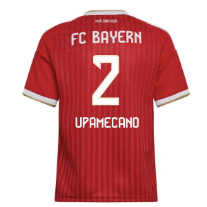 2026-2027 Bayern Munich Home Shirt (Kids) (Upamecano 2)