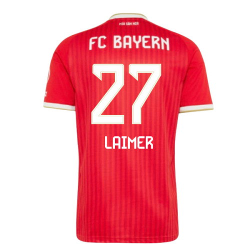 2026-2027 Bayern Munich Home Shirt (Laimer 27)