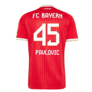 2026-2027 Bayern Munich Home Shirt (Pavlovic 45)