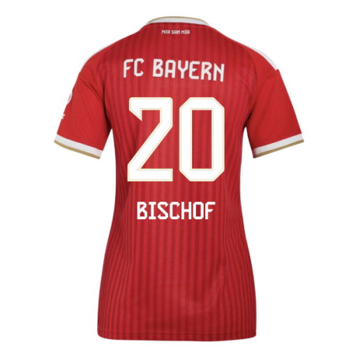2026-2027 Bayern Munich Home Shirt (Womens) (Bischof 20)