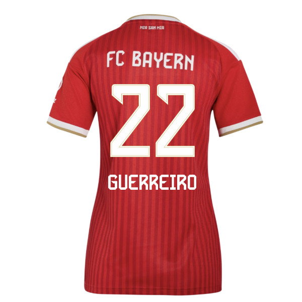 2026-2027 Bayern Munich Home Shirt (Womens) (Guerreiro 22)