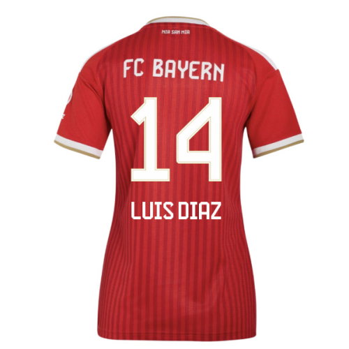 2026-2027 Bayern Munich Home Shirt (Womens) (Luis Diaz 14)